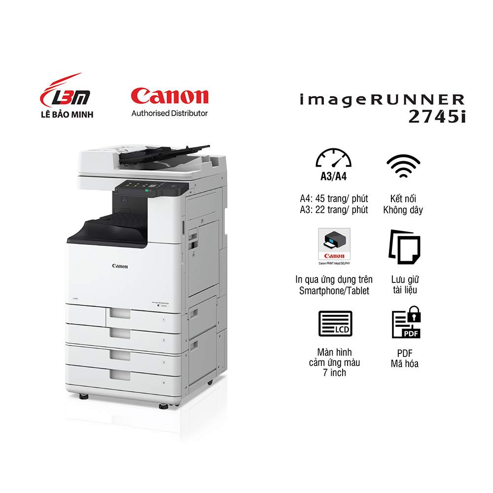 Máy photocopy Canon iR2745i 2