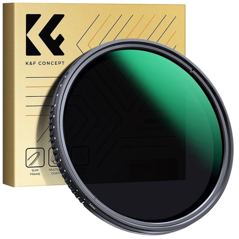 Kính lọc K&F Concept Nano Dazzle ND2-400 ( 1-9 Stop ) 67mm KF01.2360