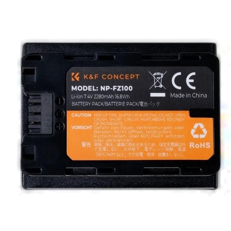 Pin sạc K&F Concept NP-FZ100 KF28.0016V3