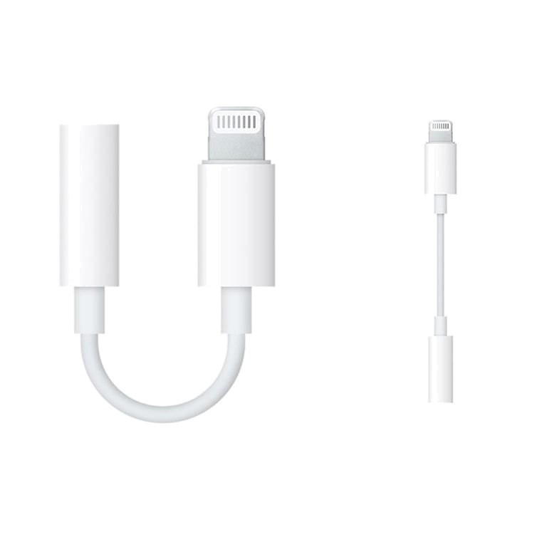 Cáp chuyển đổi Lightning sang 3.5mm Apple MMX62 Trắng