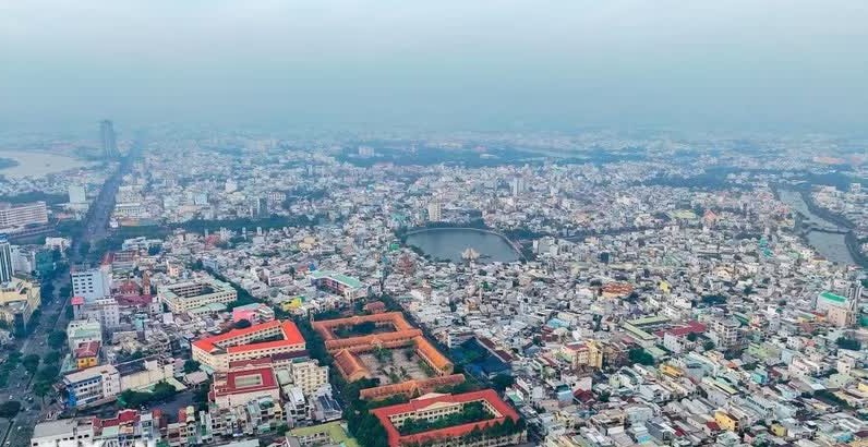Khu vực đô thị với mật độ thửa đất dày đặc là thách thức lớn cho công tác chuẩn hóa dữ liệu