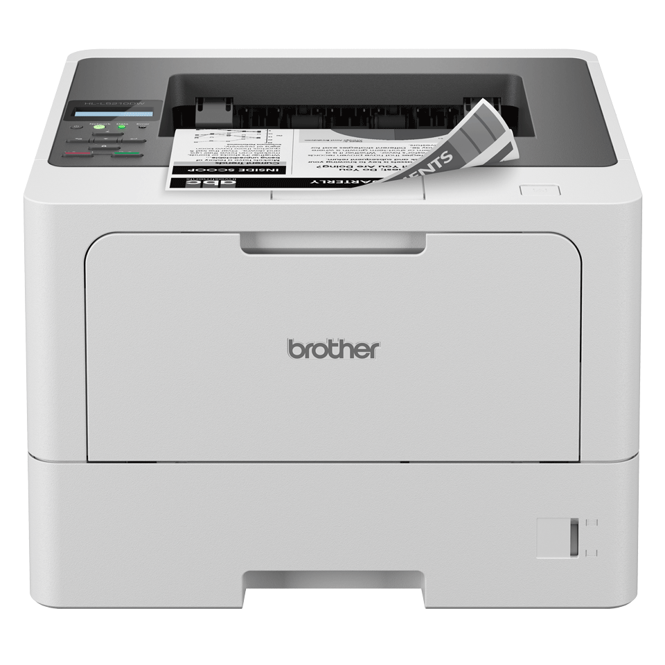 Máy in laser đen trắng Brother HL-L5210DW (In đảo mặt| A4| A5| USB| LAN| WIFI)
