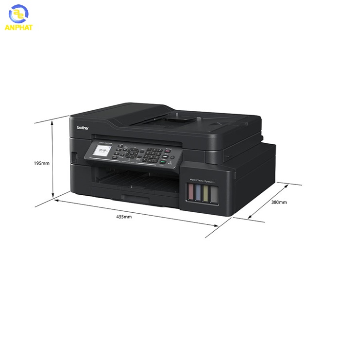 Máy in phun màu đa năng Brother MFC-T920DW (In đảo mặt, Scan ADF 1 mặt, Copy, A4, USB, LAN, WIFI)