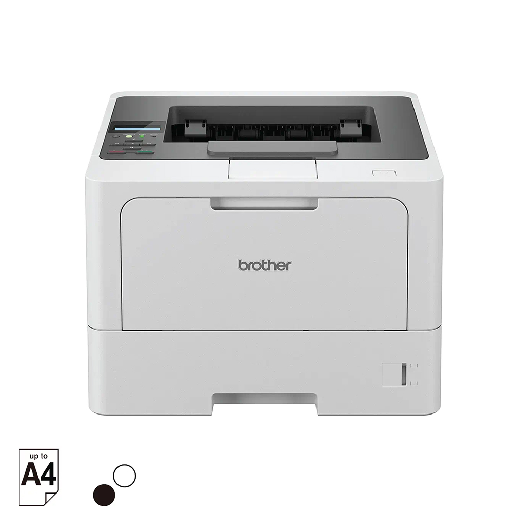 Máy in laser đen trắng Brother HL-L5210DN (In đảo mặt| A4| A5| USB| LAN)