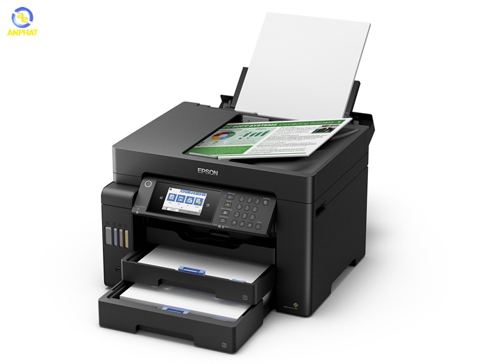 Máy in phun màu đa năng Epson L15150 A3 (In đảo mặt, Scan ADF 2 mặt, Copy, Fax, A3, USB, LAN, WIFI)