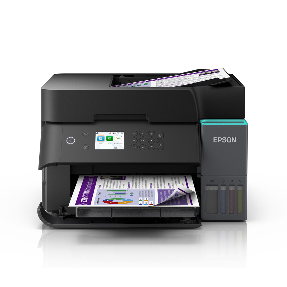 Máy in phun màu đa năng Epson EcoTank L6370 (In đảo mặt| Copy| Scan đảo mặt| A4| A5 | USB| LAN| WIFI)