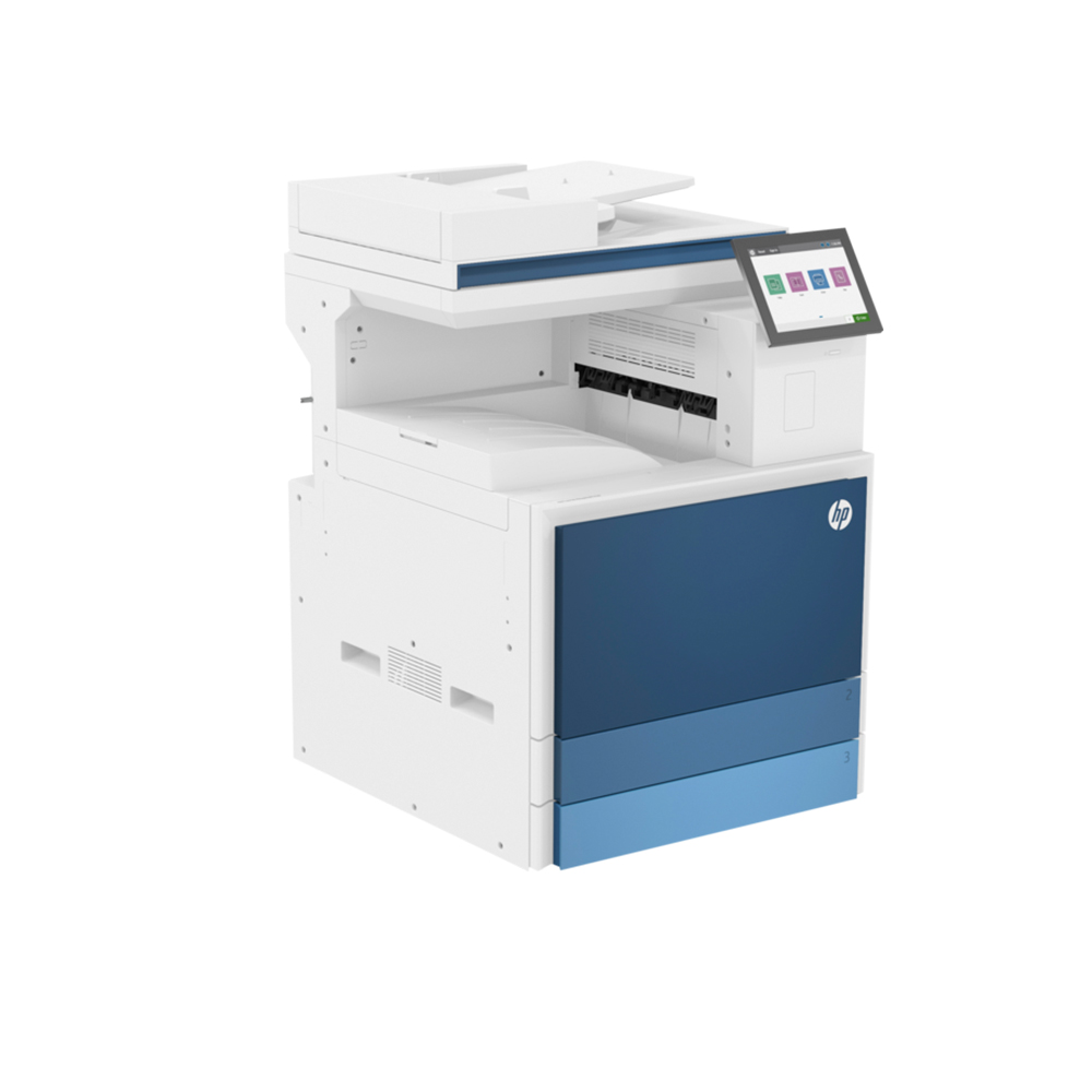 Máy photocopy màu đa chức năng HP Color LaserJet Managed MFP E877dn Printer_5QK03A (Tốc độ 40) (In | Copy | Scan | A3 | A4)
