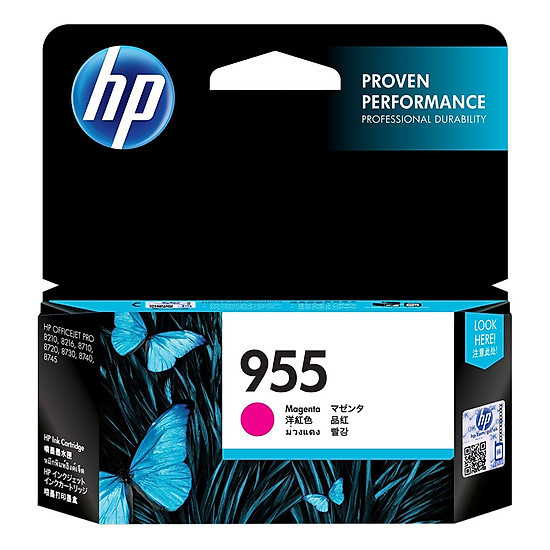 Mực hộp máy in phun HP 955 Magenta Original (chính hãng)