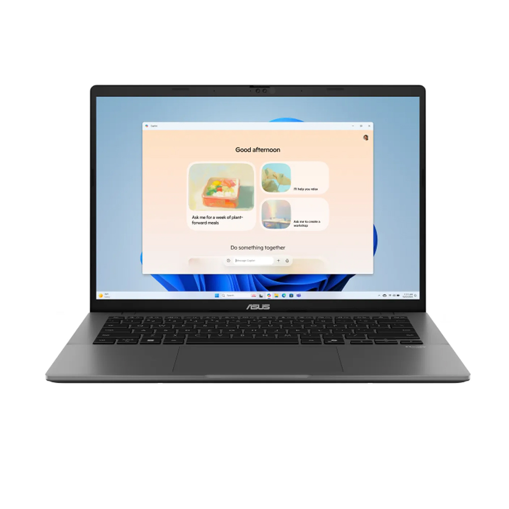 Laptop ASUS Vivobook S14 S3407CA-SF923W (Intel Core Ultra 7 Processor 255H | 16GB | 512GB | 14 inch WUXGA OLED | Win 11 | Xám)