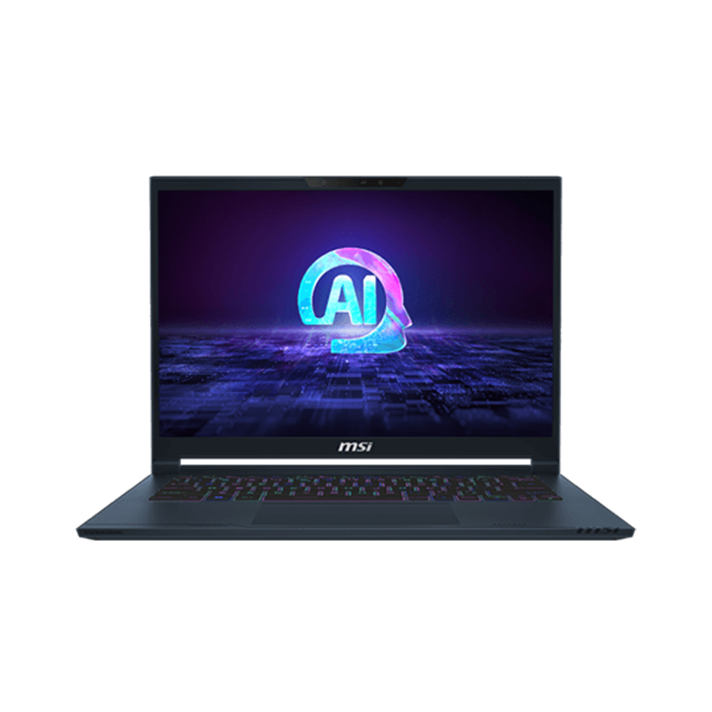 Laptop MSI Stealth 14 AI Studio A1VFG-085VN (Intel Core Ultra 7 155H | RTX 4060 8GB | 14 inch 2.8K OLED | 32GB | 1TB | Win 11 | Đen)