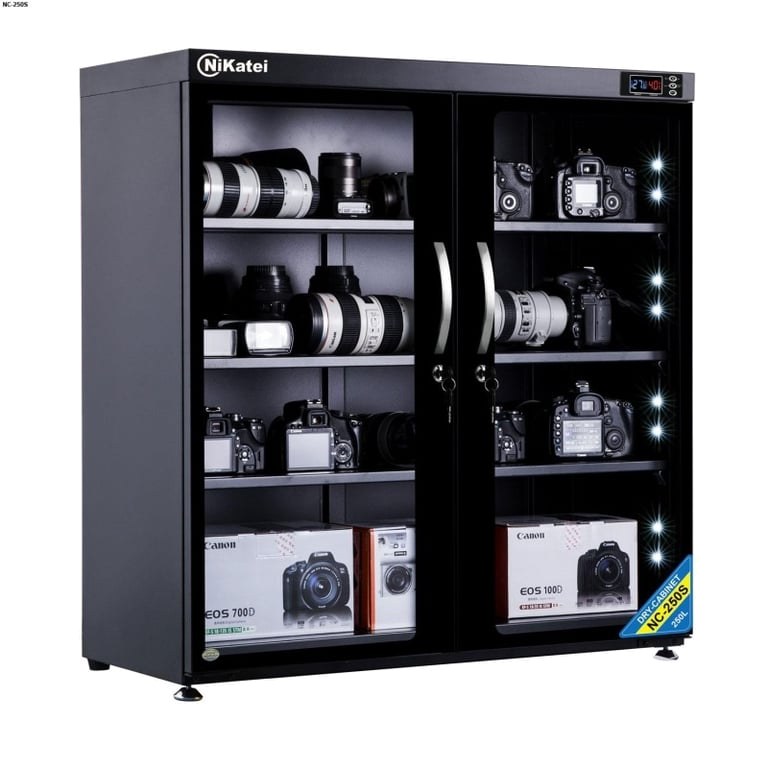 Tủ Chống Ẩm Nikatei NC-250S (235 lít)