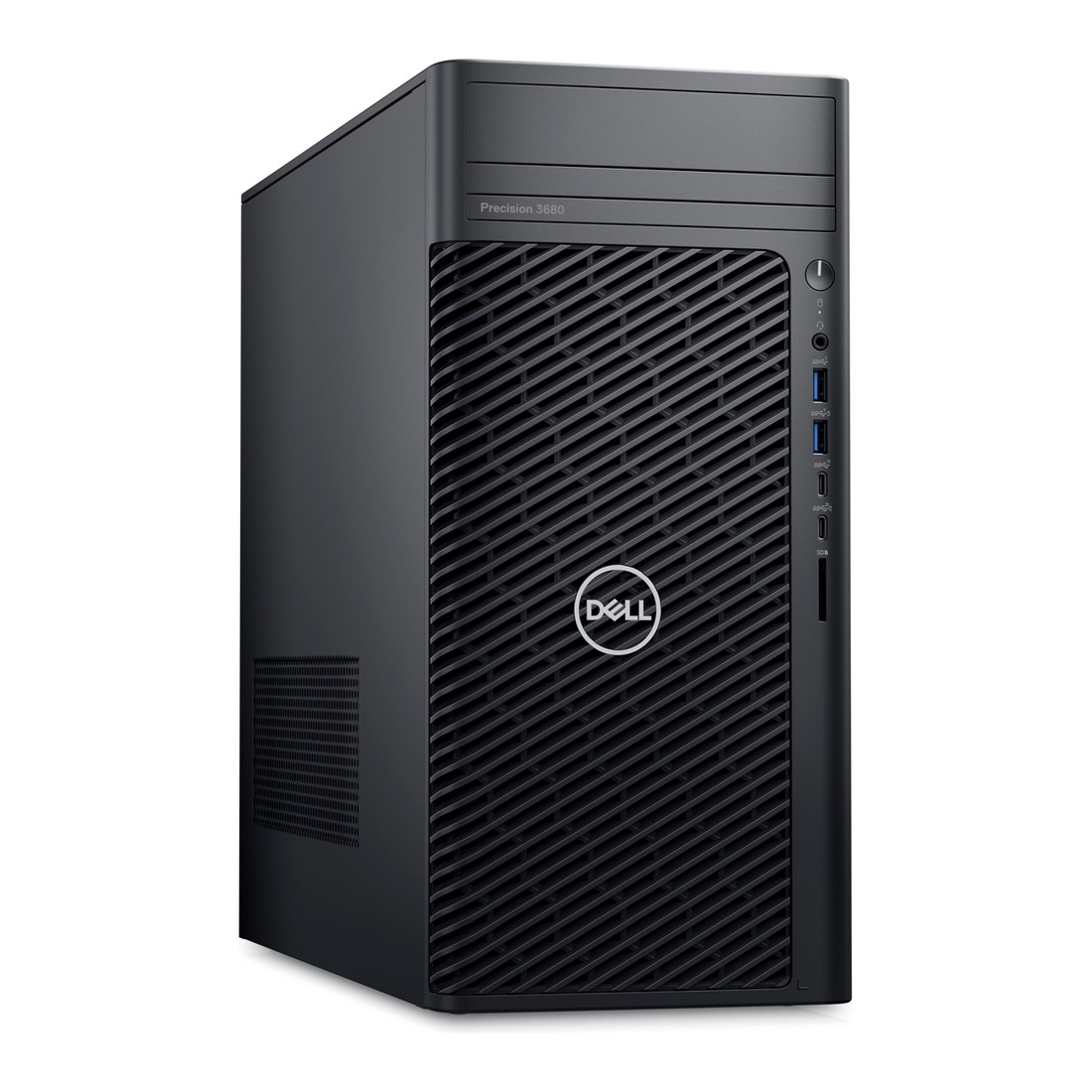 Máy tính trạm Dell Precision 3680 Tower 42PT3680D14900 (Core i9 14900 2.0GHz | 16GB, 2 x 8GB DDR5| 256GB SSD | 2TB HDD | Nvidia RTX 2000 Ada, 16GB | 500W PSU | Keyboard KB216/ Mouse MS116 | Ubuntu 22.04 | ProSupport 3Yrs & KYHD)