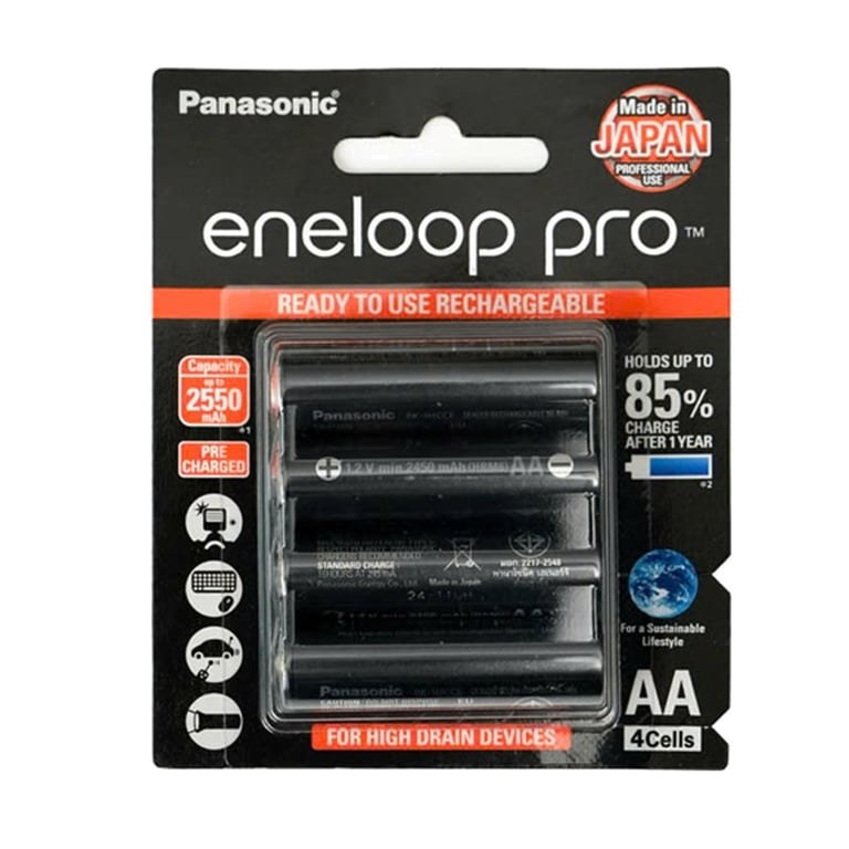 Pin Panasonic Eneloop Pro 2550mAh (4 viên AA)