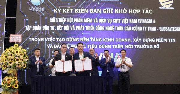 Lễ ký kết hợp tác phát triển nền tảng số