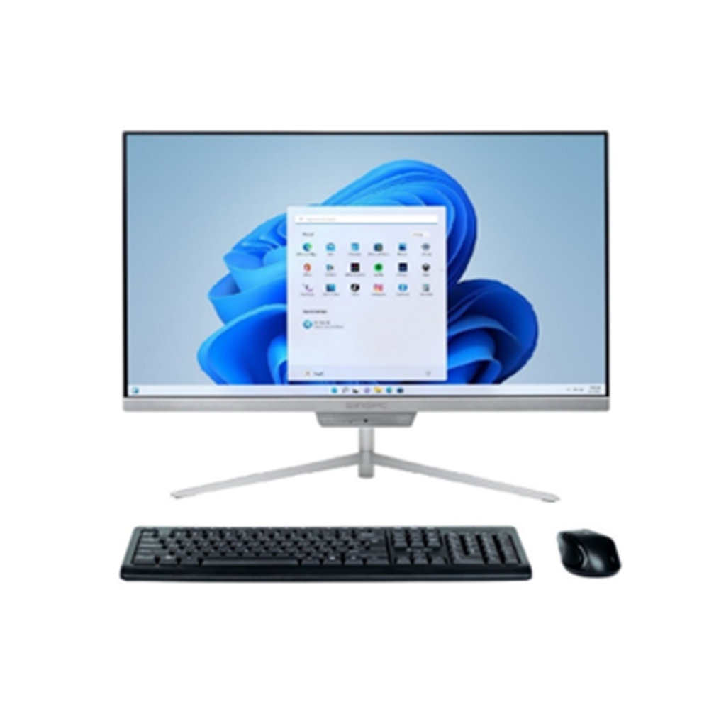 PCAP Văn Phòng - Máy tính All In One SingPC M22Vi31282-W (AIO 21.5inch/i3-12100/Ram 8GB/SSD 256GB/Key-Mouse/WiFi/Bluetooth/Win11Pro)