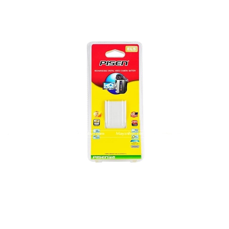 Pin Pisen EN-EL5 cho Nikon 3700, 4200, 5200, 5900, 7900, P3, P4, S10, P5100, P80, P6000, P90