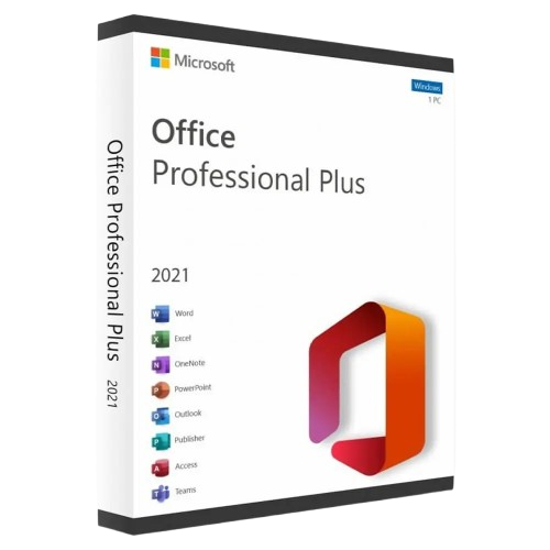 Phần mềm Office Professional Plus 2021 English APAC EM Medialess 269-17185