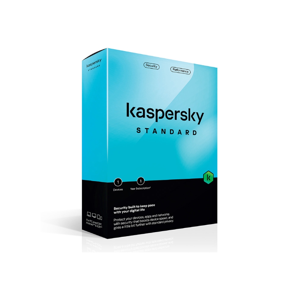 Phần Mềm Diệt Virus Kaspersky Standard (1 Thiết Bị - 1 Năm) 2