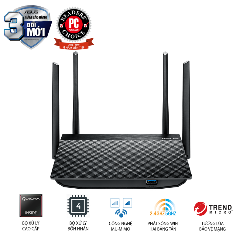 Router Wifi ASUS RT-AC58U