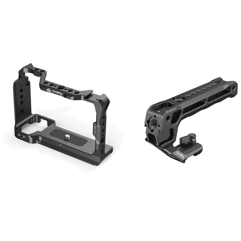 Combo SmallRig Cage for Sony A7C 3081B + SmallRig NATO Top Handle 3766