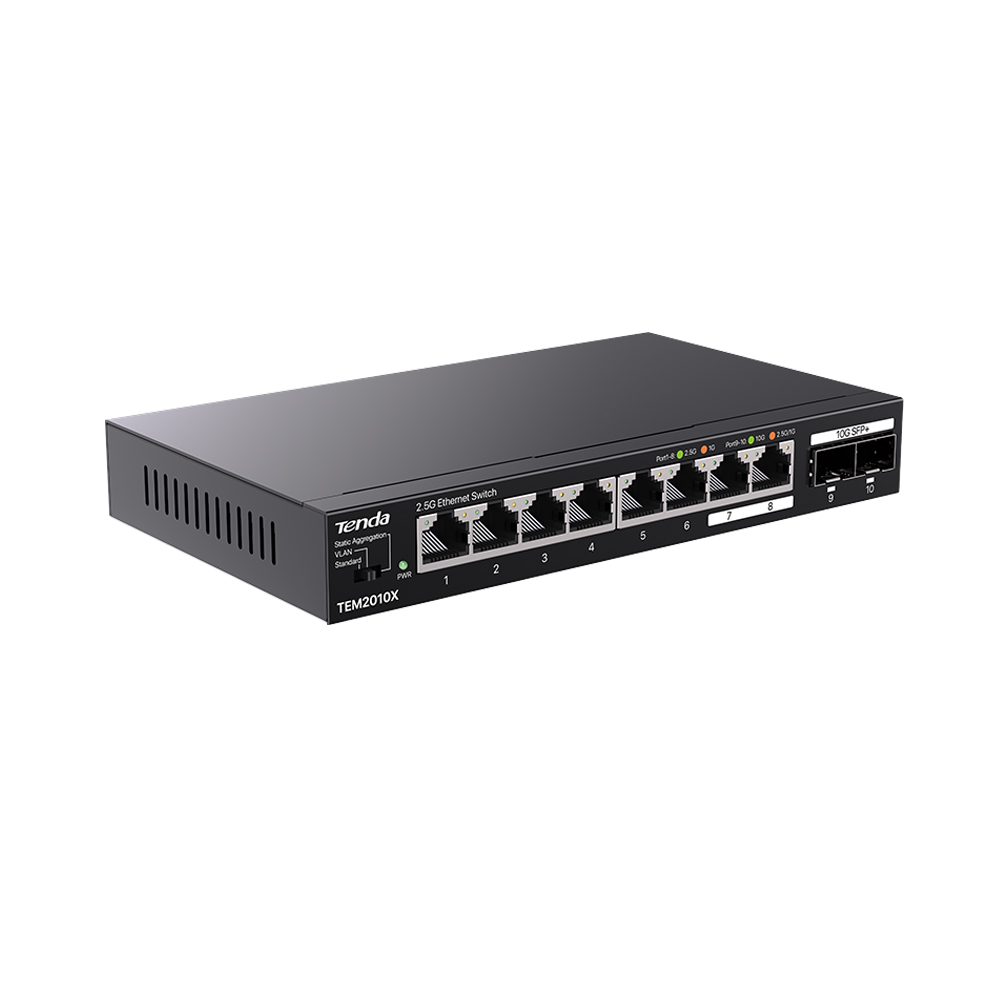 Switch 2.5Gbps Tenda TEM2010X