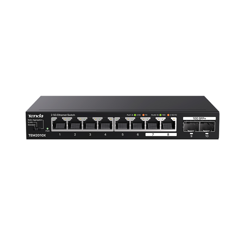 Switch 2.5Gbps Tenda TEM2010X