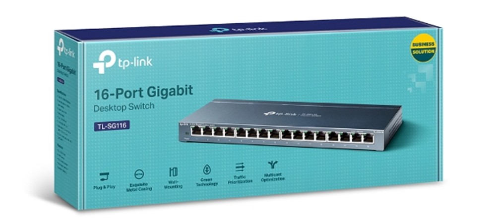 Switch để bàn Gigabit 16 cổng TL-SG116