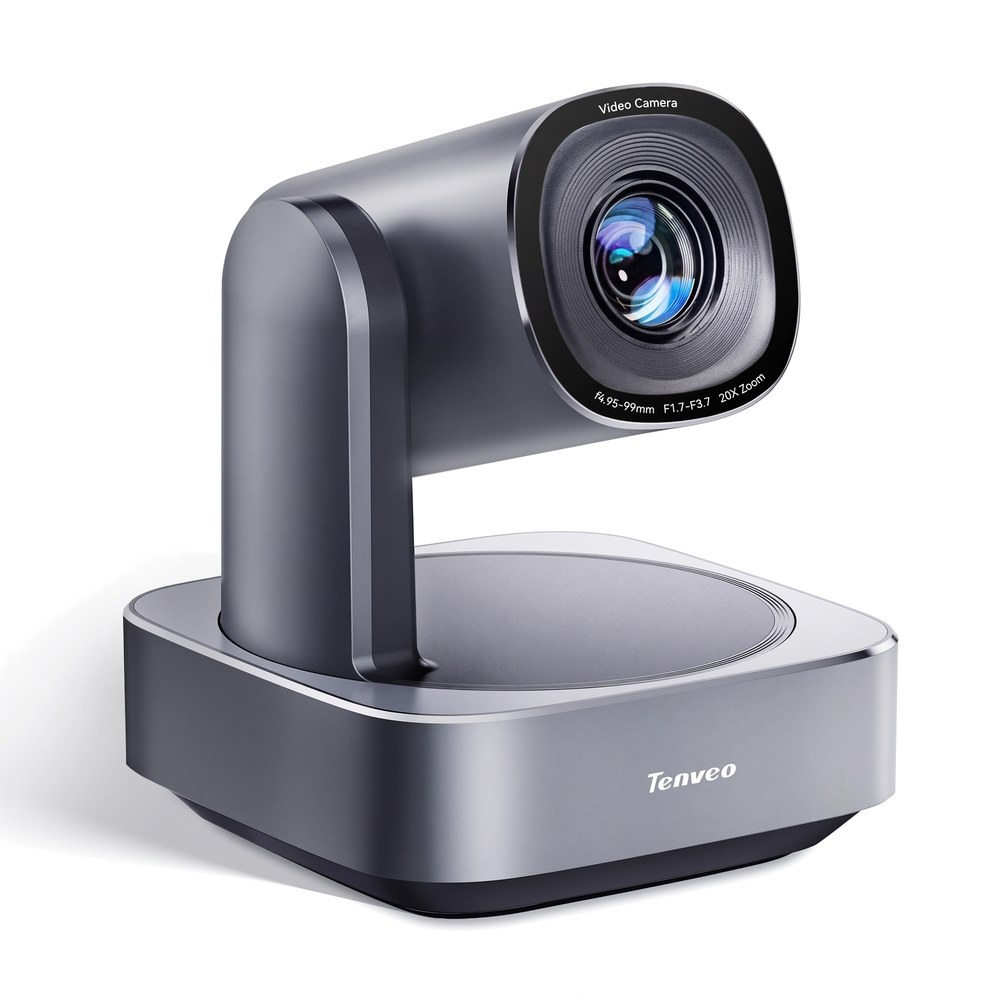 Camera hội nghị PTZ Tenveo VL20U-4K (4K Ultra HD | Zoom quang 20X | Auto Tracking AI | USB 3.0 / HDMI / LAN PoE)