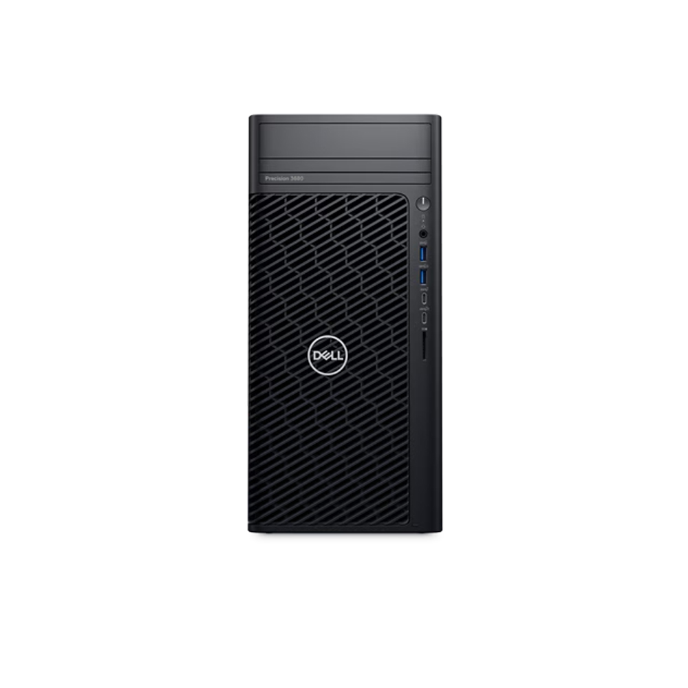 Máy tính trạm Workstation Dell Precision 3680 Tower 71076126 (Tower | Intel Core i9-14900 | 16GB | 256GB | 2TB HDD | Intel Graphics | Keyboard | Mouse | Ubuntu | 500W)
