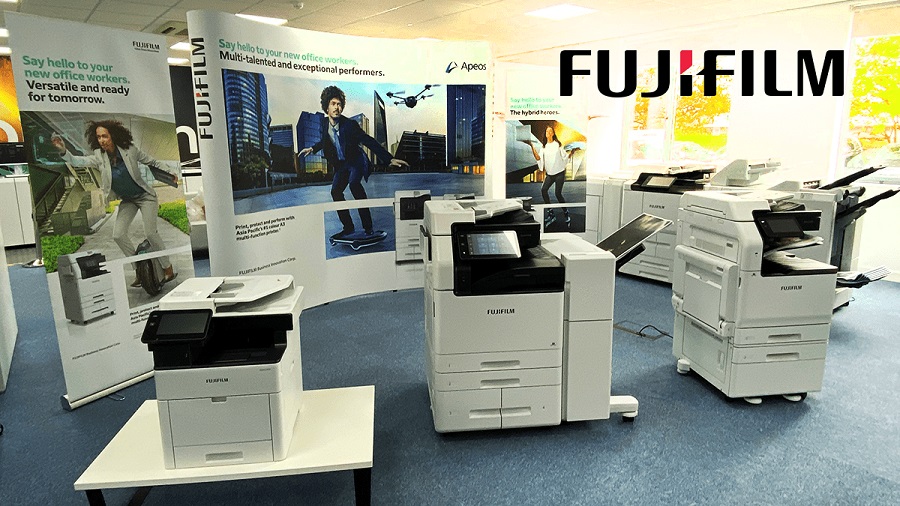 FUJIFILM có máy photocopy không? Hành trình từ Fuji Xerox đến FUJIFILM Apeos