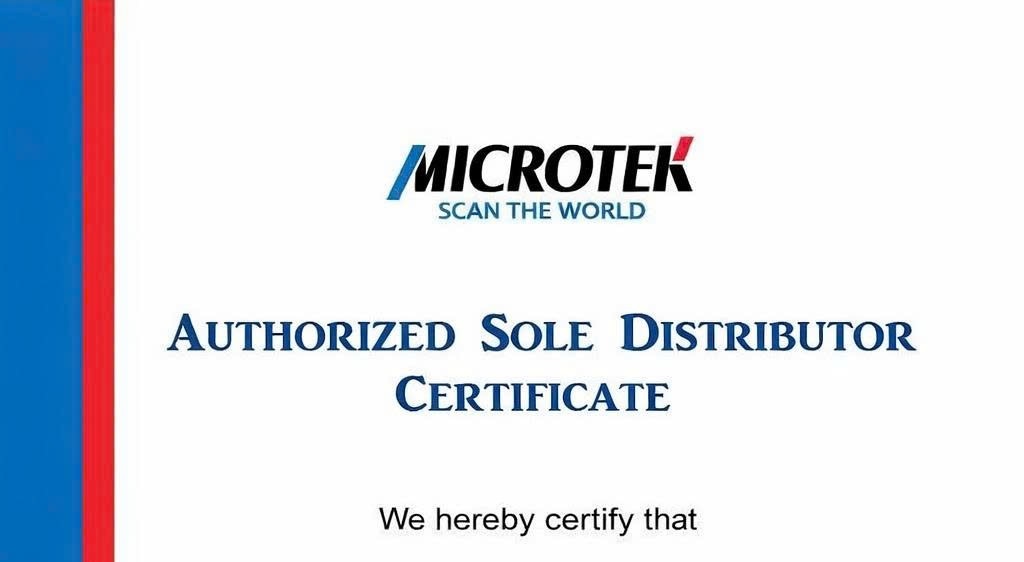 HPT được Microtek ủy quyền phân phối độc quyền máy scan tại Việt Nam