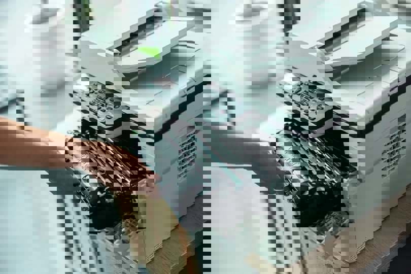 Hướng dẫn lắp đặt máy in Brother DCP-B7640DW cho văn phòng và doanh nghiệp