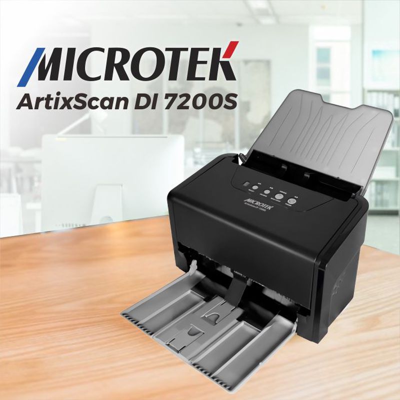 Máy Scan Microtek ArtixScan DI 7200S – Máy quét tài liệu 2 mặt tự động tốc độ cao khổ A4 cho văn phòng